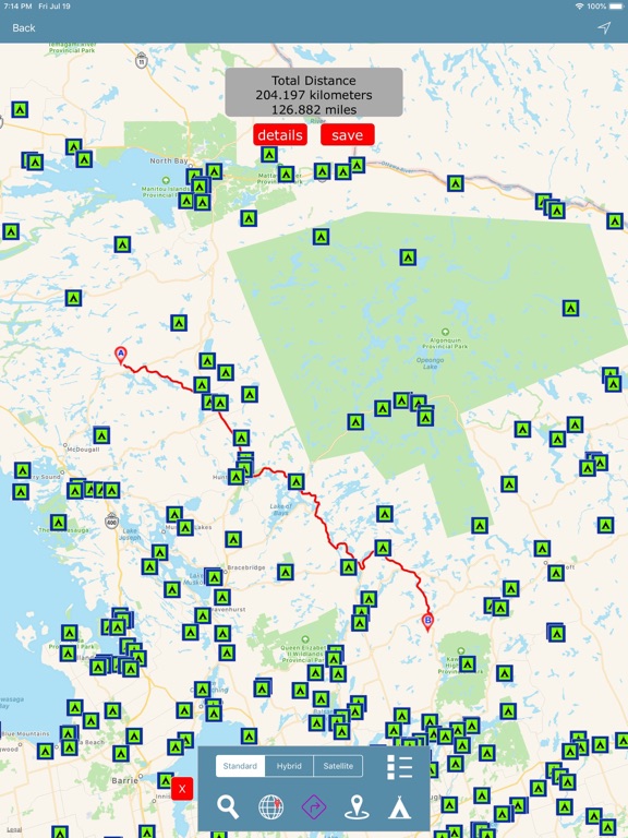 Screenshot #6 pour Ontario, Canada Camps & RV's