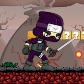 Ảnh chụp màn hình (4) Super Ninja World Run