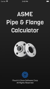 Pipe and Flange Calculator screenshot