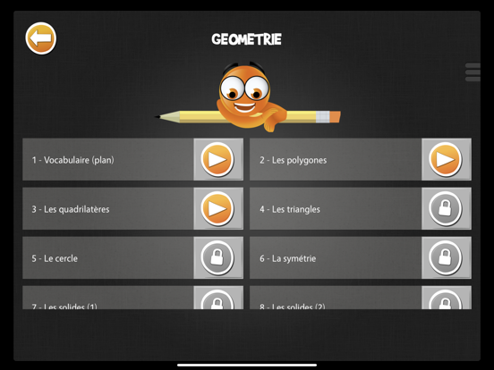 iTooch CM2 Français et Maths iPad app afbeelding 5