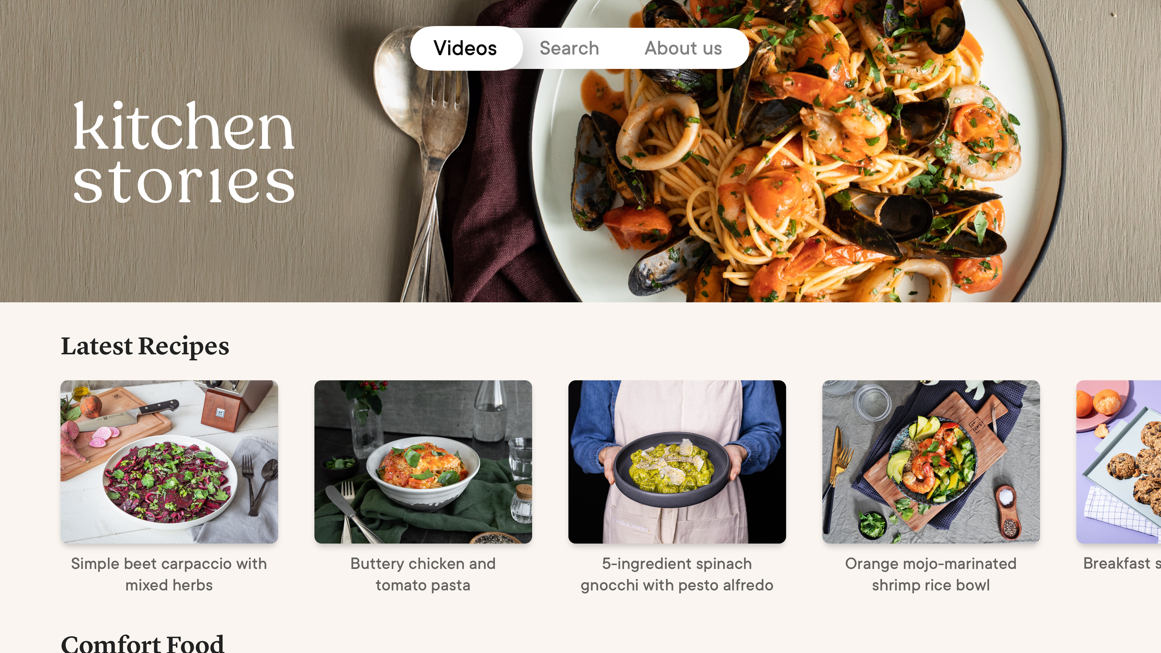 Kitchen Stories Easy Recipes