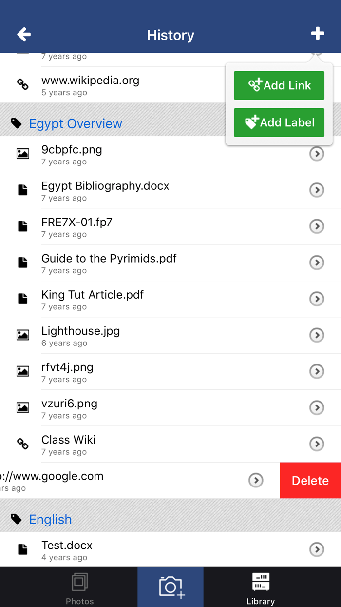 Veracross Camera and Files