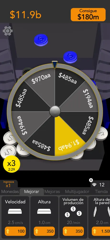Idle Coins – Juego de monedas