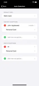 Calling Card screenshot #6 for iPhone