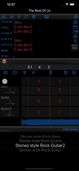 Game screenshot Rock Backing Tracks Creator hack