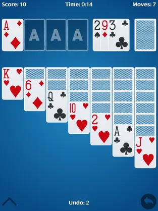 Captura de Pantalla 2 solitaire cube - free cell iphone