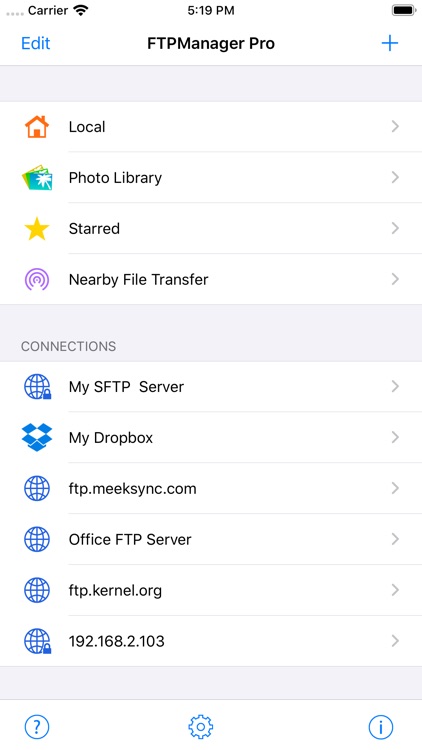 FTPManager - FTP, SFTP client screenshot-3