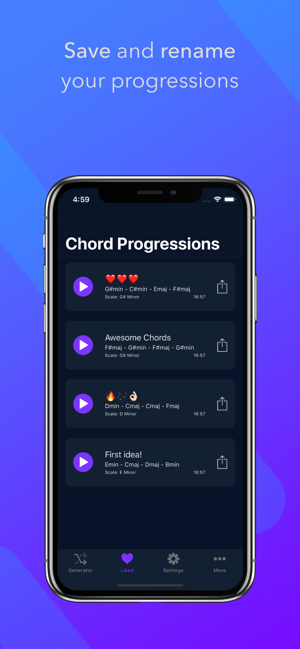 ‎Chord Progression Generator on the App Store