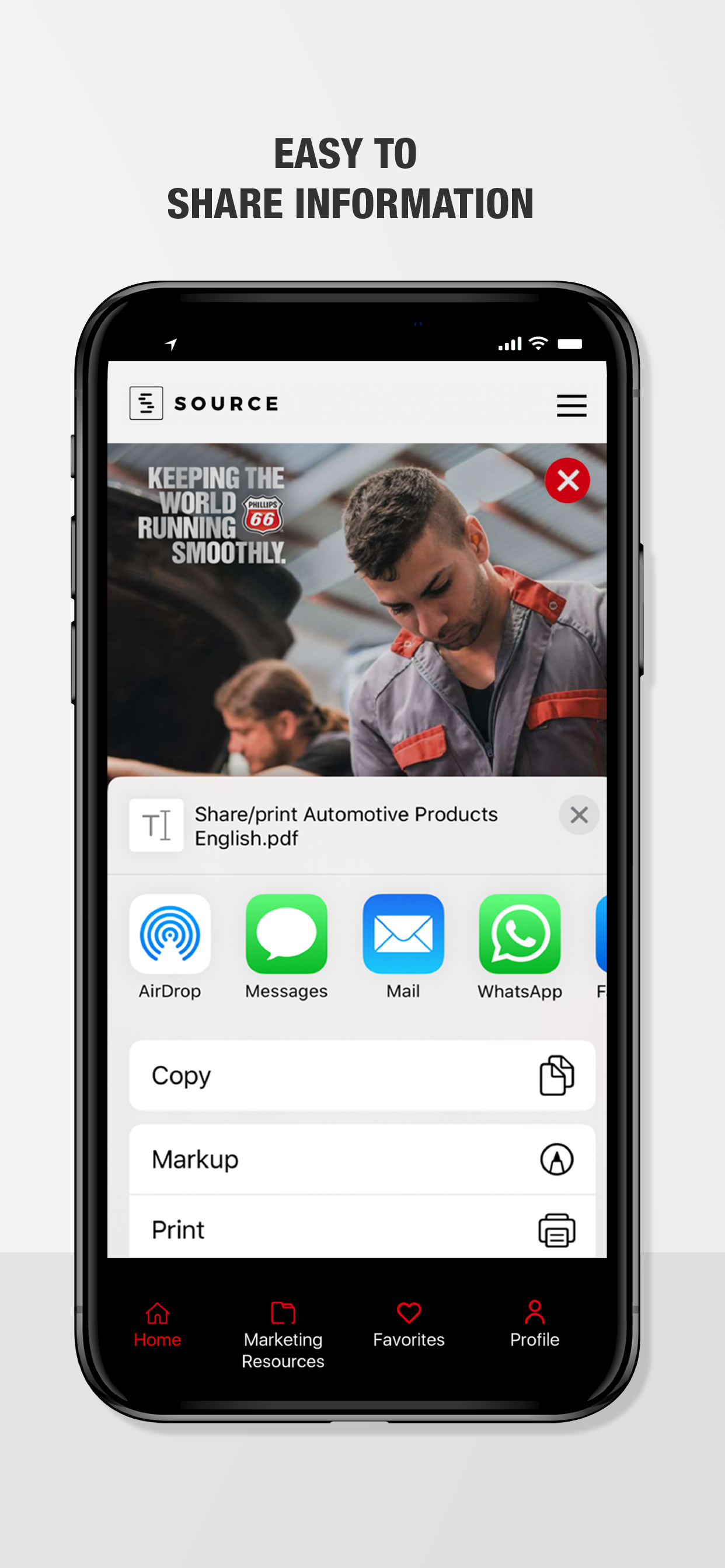 Phillips 66 Lubricants Source screenshot 6