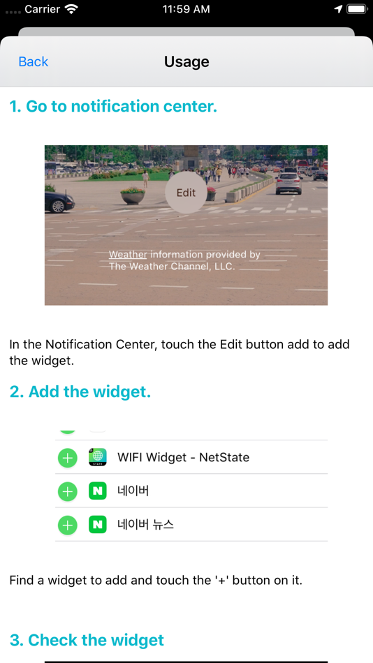 #3. WIFI Widget - NetState (iOS) Podle: Wonhee Jeong