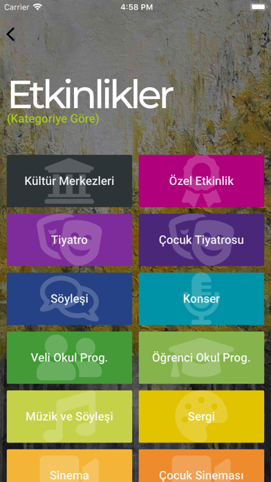 Screenshot #2 pour Kültür - Sanat Etkinlikleri