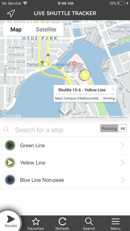 #1. Team TGH Shuttle Service (iOS) 由: Ride Systems
