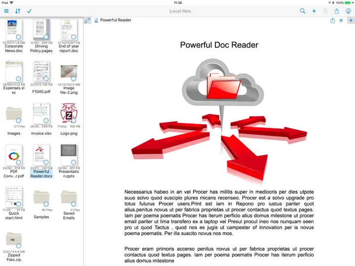 Capture d'écran de PrintCentral For IPad sur iPhone 1