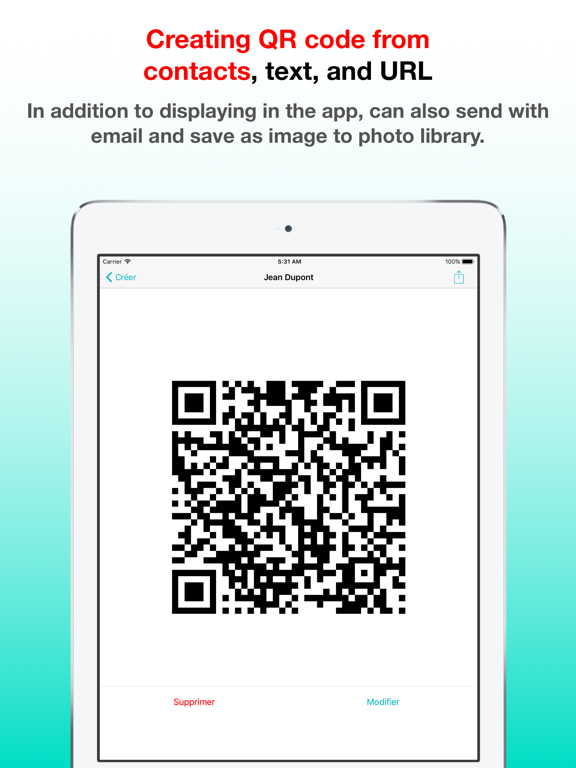 Screenshot #6 pour Code QR et Code-barres