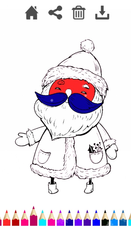 Christmas Art Book Coloring