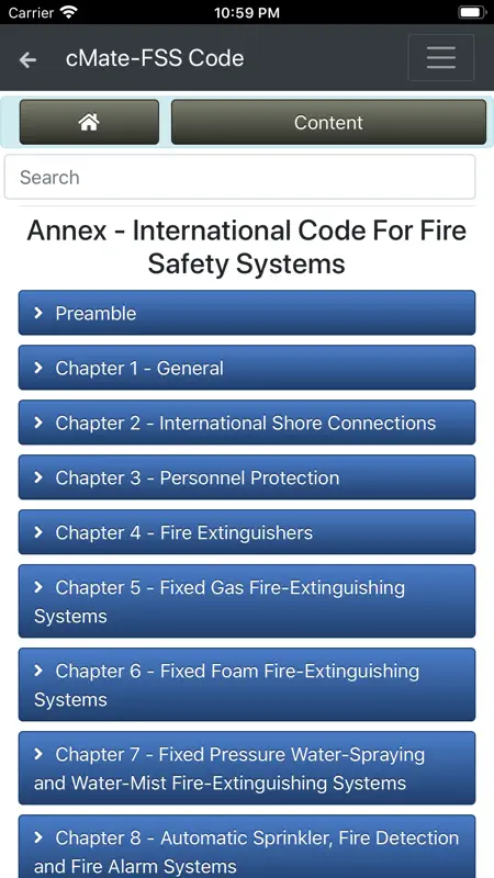 cMate-FSS Fire Safety Systems screenshot 1 of 6