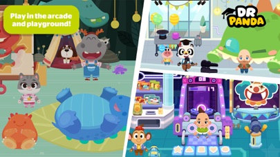 Dr. Panda Town: Mall Screenshot