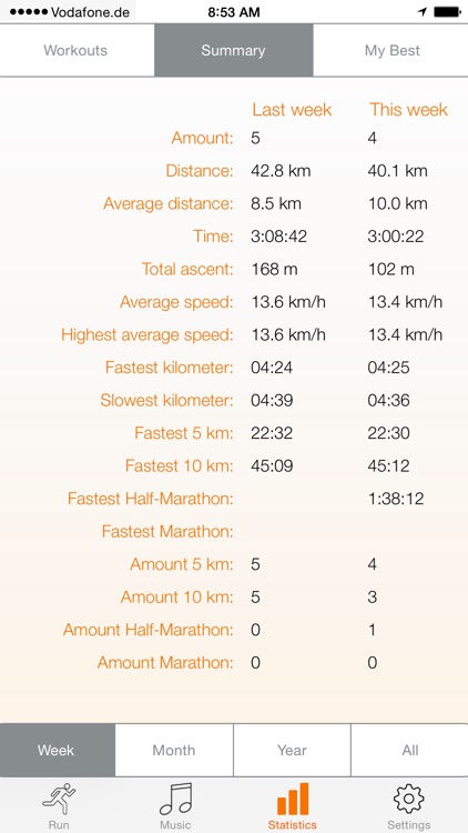 run.App - Running with GPS screenshot-3
