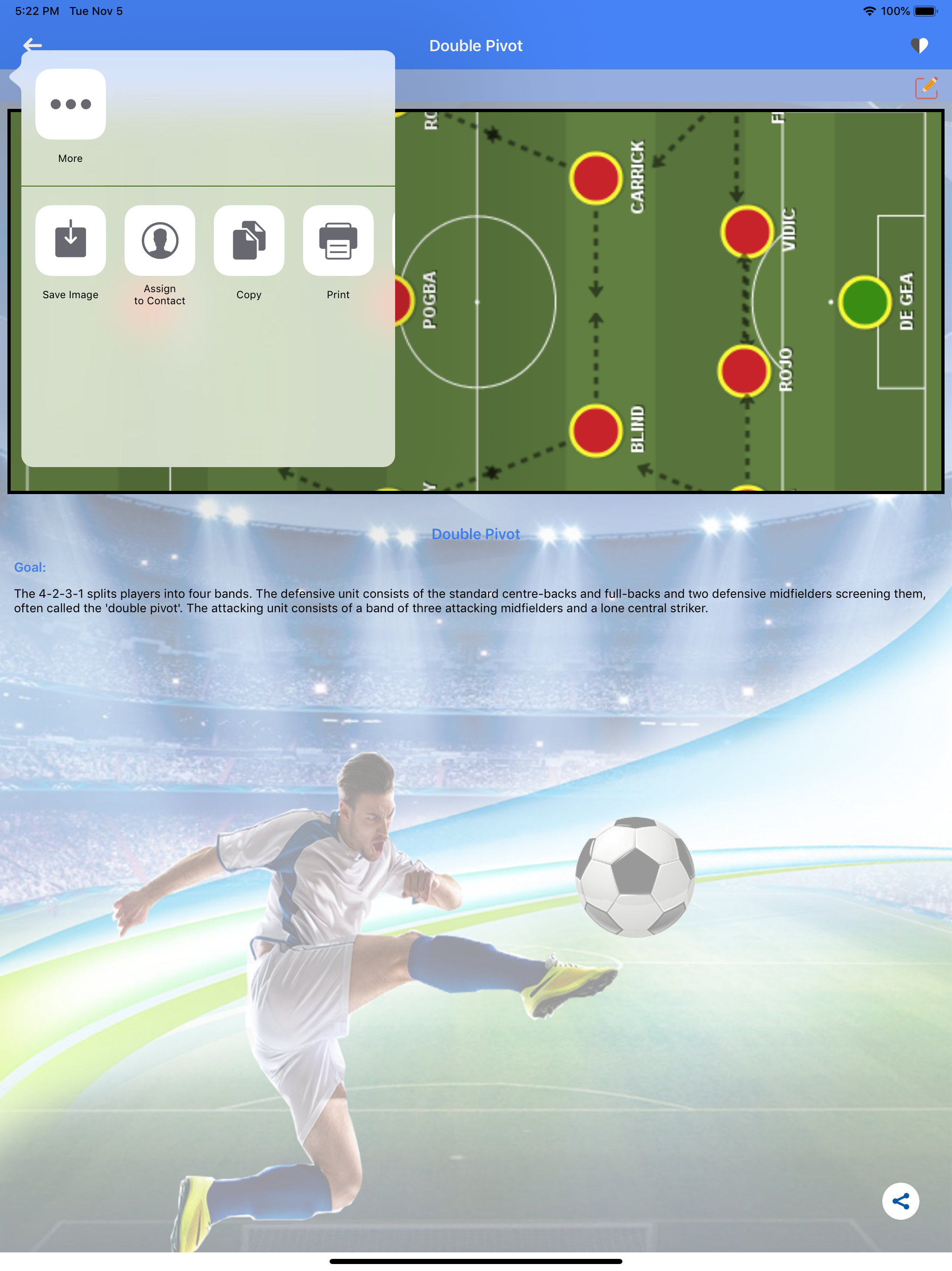 Football Tutorial App