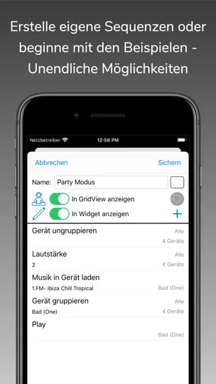 Screenshot von SonoSequencr auf dem iPhone 2