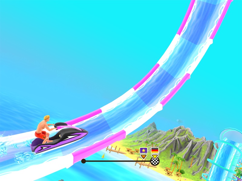 Uphill Rush Water Park Racing screenshot 8