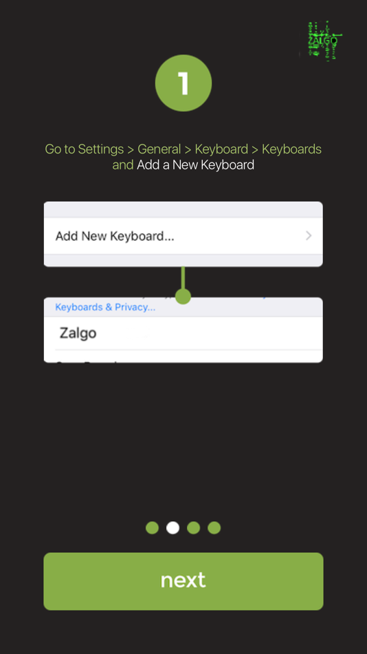 #2. Zalgo (iOS) Podle: Levon Poghosyan