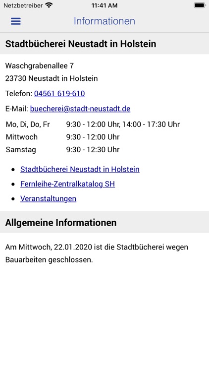 Stadtbücherei Neustadt i.H. screenshot-3
