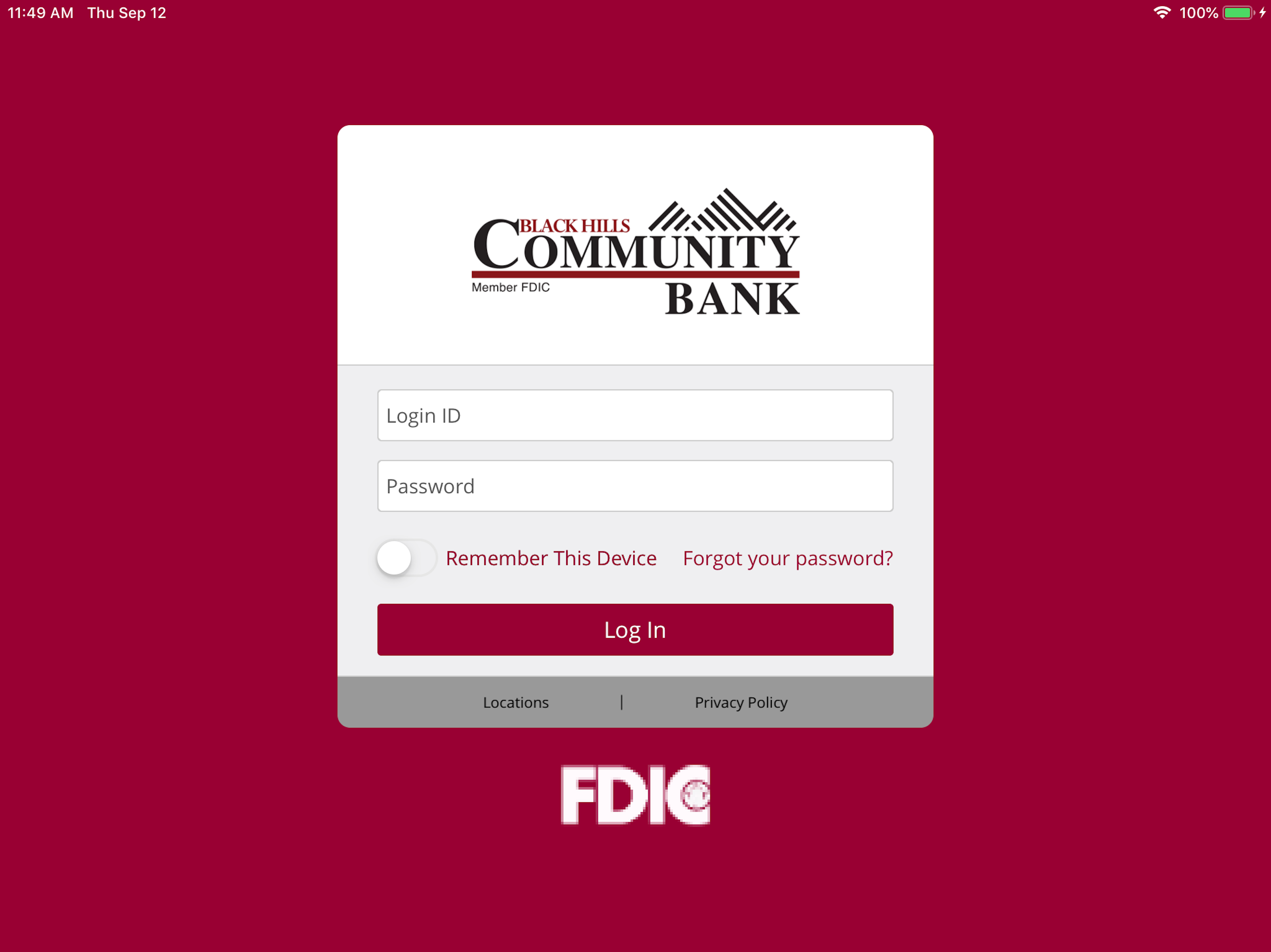 Black Hills Community Bank