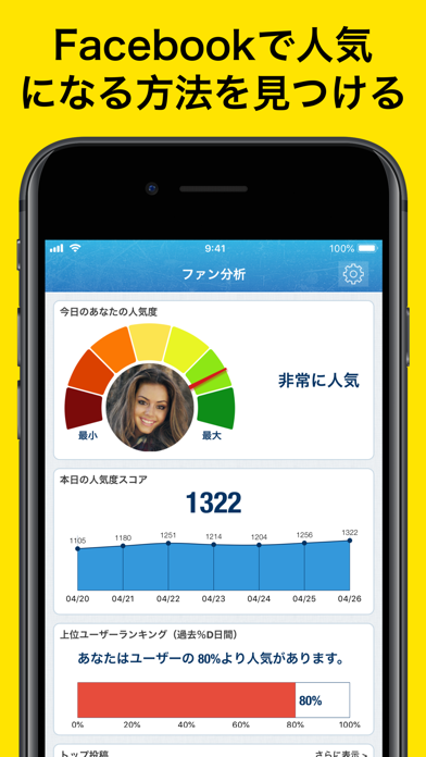 MyTopFollowers Pro（フェイスブック用）のおすすめ画像1