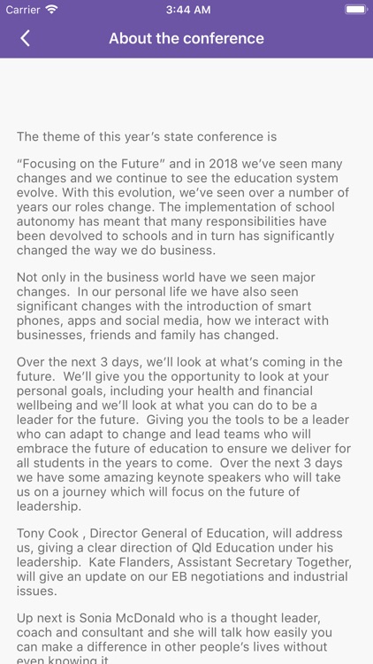 SBMAQ Conference App screenshot-3
