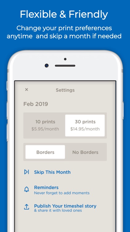 timeshel- monthly photo prints screenshot-3