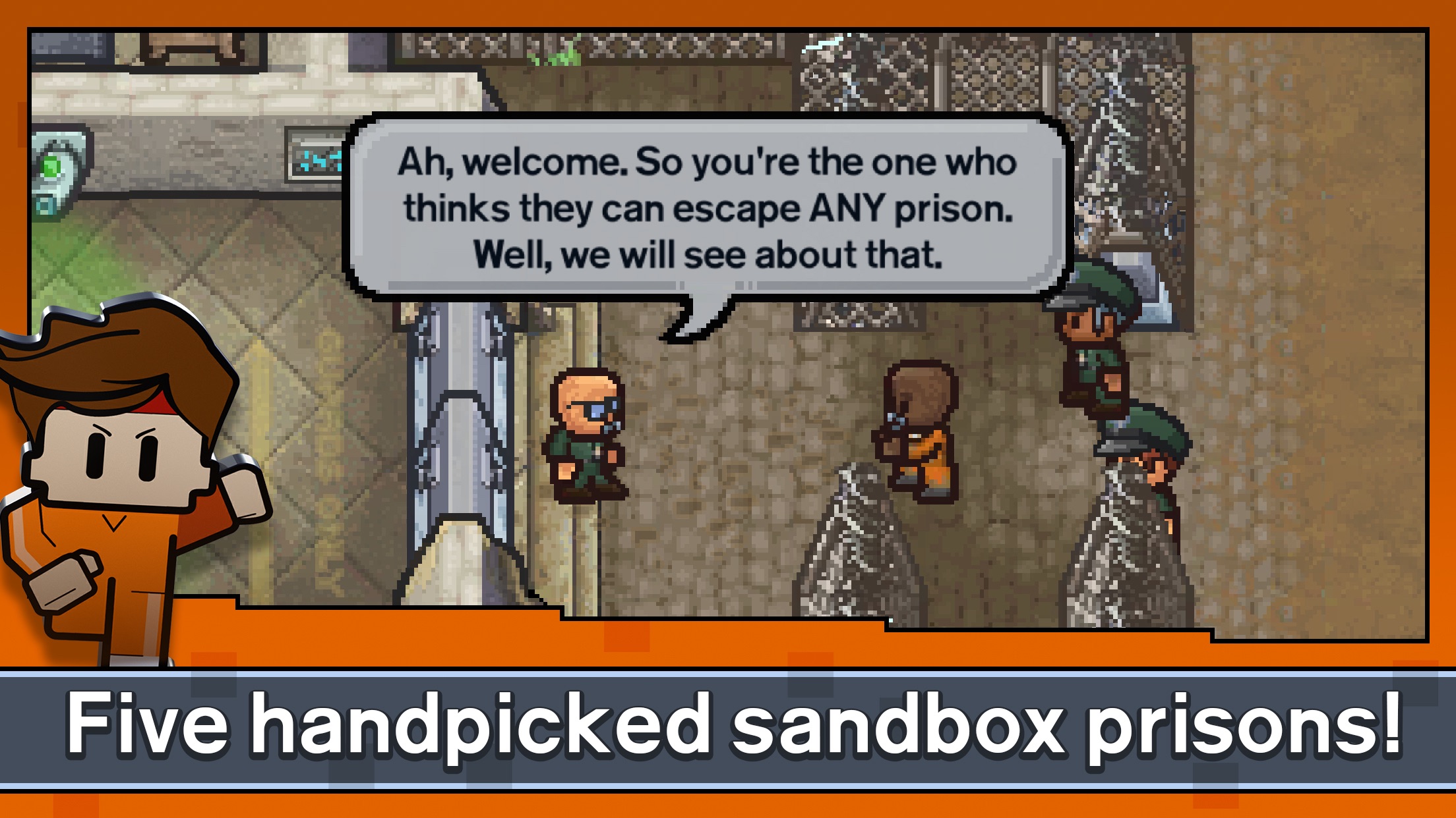 Screenshot do app Escapists 2: Pocket Breakout