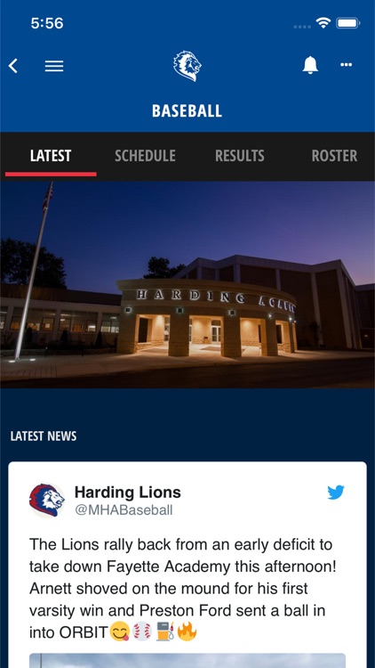 Harding Lions screenshot-4