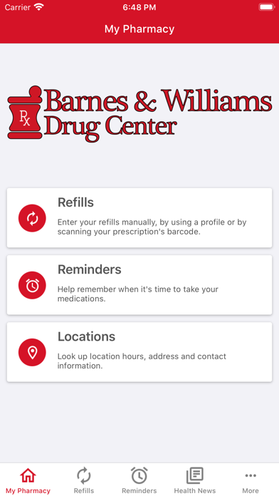 Screenshot #1 pour Barnes & Williams Drug Center