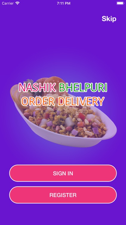 Nashik Bhelpuri Order Delivery