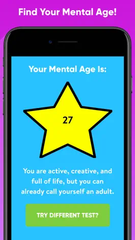 Game screenshot Mental Age Test - Calculator apk