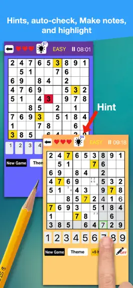 Game screenshot судоку(soduko) 2in1 apk