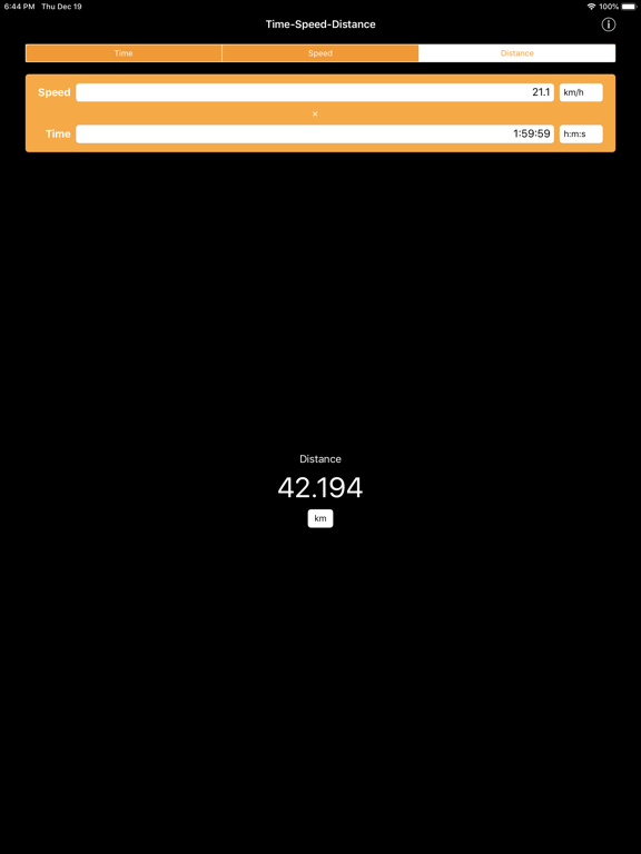 Screenshot #5 pour Time Speed Distance