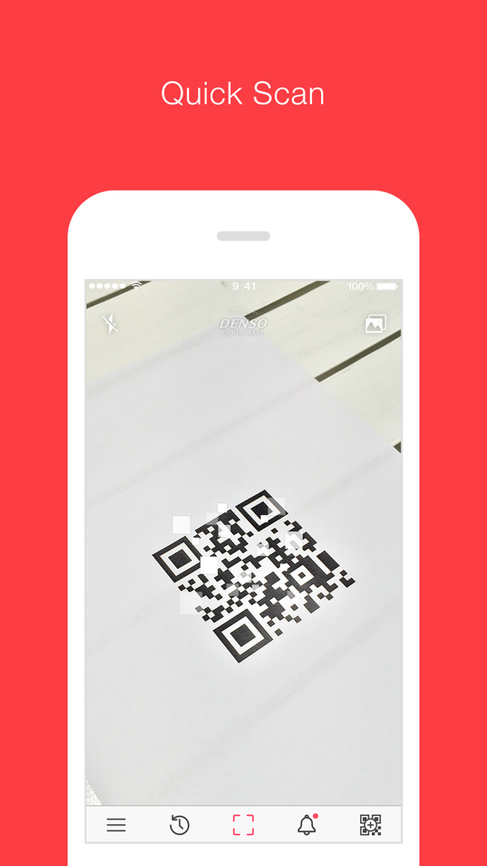 #1. QRQR - QR Code® Reader (iOS) โดย: arara inc.