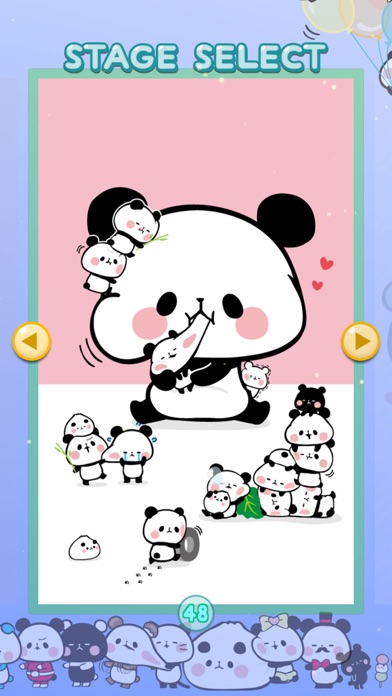 Turn-piece Puzzle: Mochi Panda Screenshot