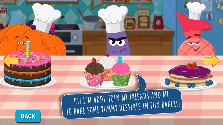 Fun Bakery - Fruits Vs Veggies screenshot-0