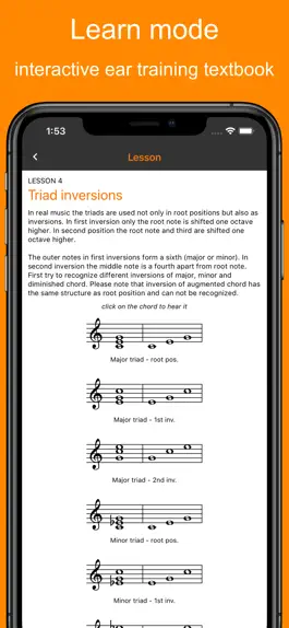 Game screenshot MyEarTraining - Ear Trainer apk
