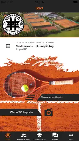 Game screenshot Tennisclub SW Bad Dürkheim apk