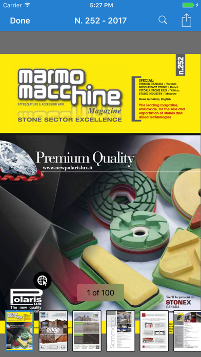 Marmomacchine Magazine Screenshot