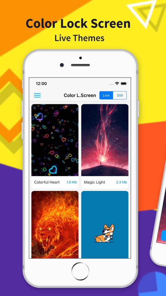 Color Lock Screen - 1.0 - (iOS)
