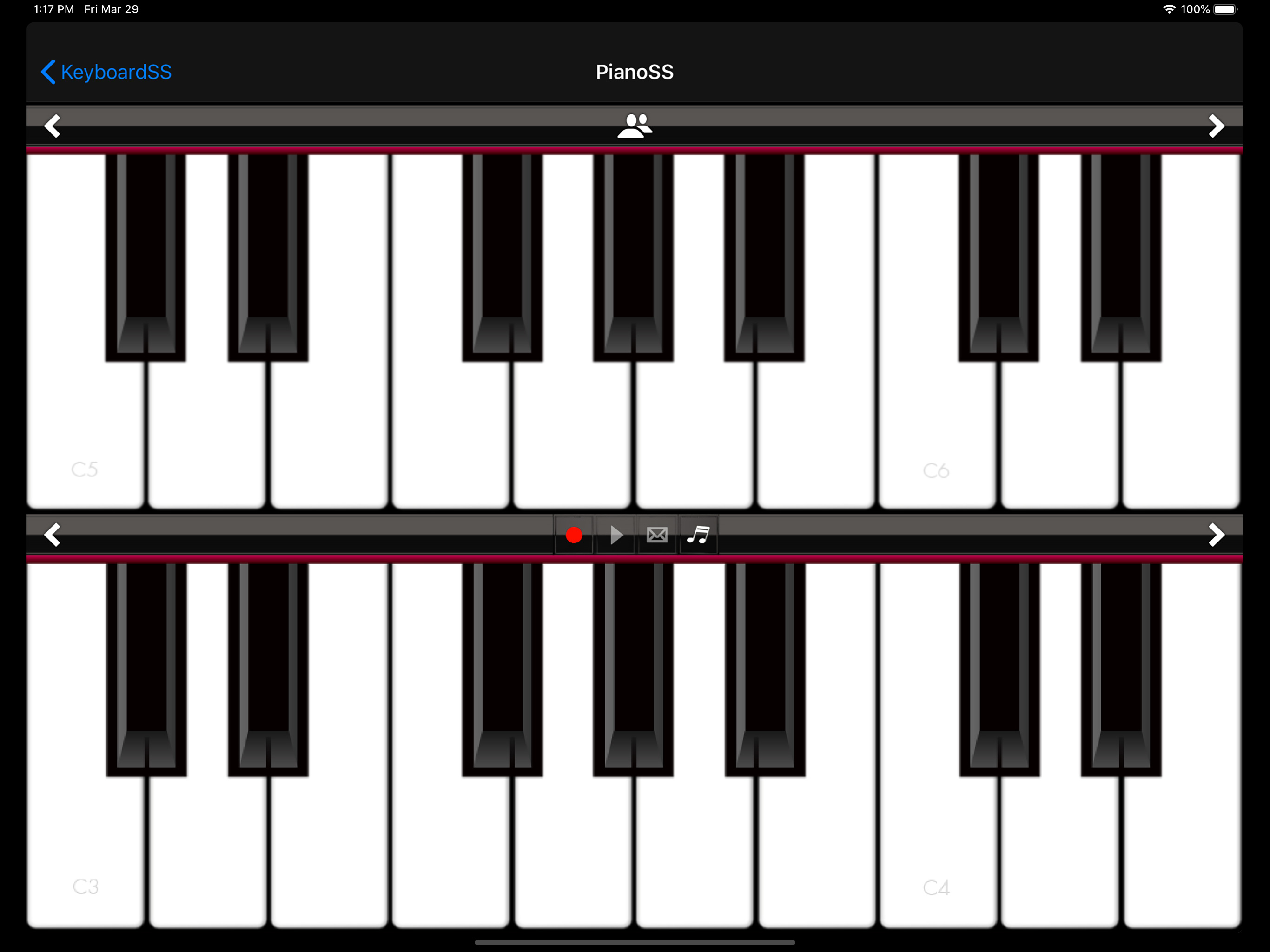 Keyboard instrumentSS IA