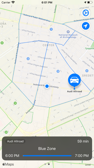 Screenshot #1 pour Parking Areas