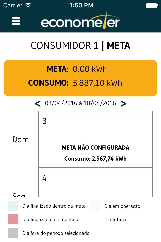 Econometer screenshot 2