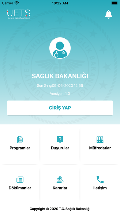 Uzmanlık Eğitimi Takip Sistemi Screenshot