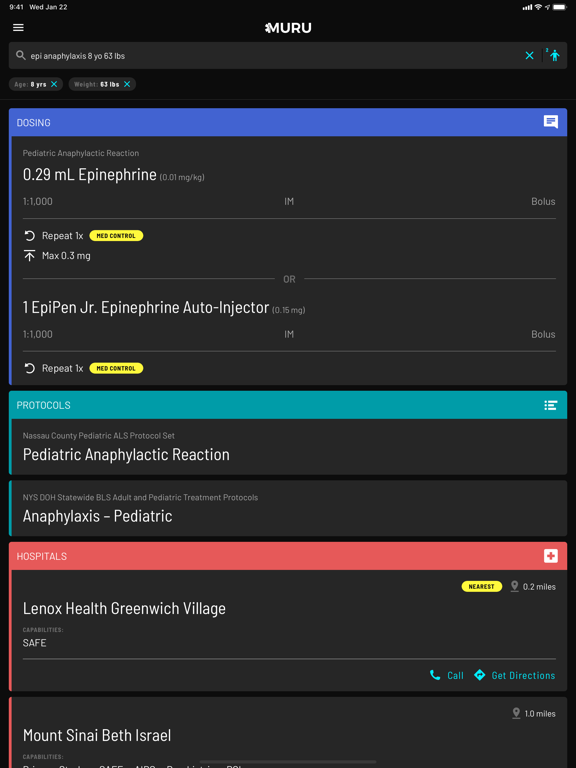 Muru iPad screenshot 5 - Medical app